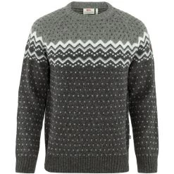 Fjällräven Fjällräven Mens Övik Knit Sweater -UdendørsUdstyrHub 328230411