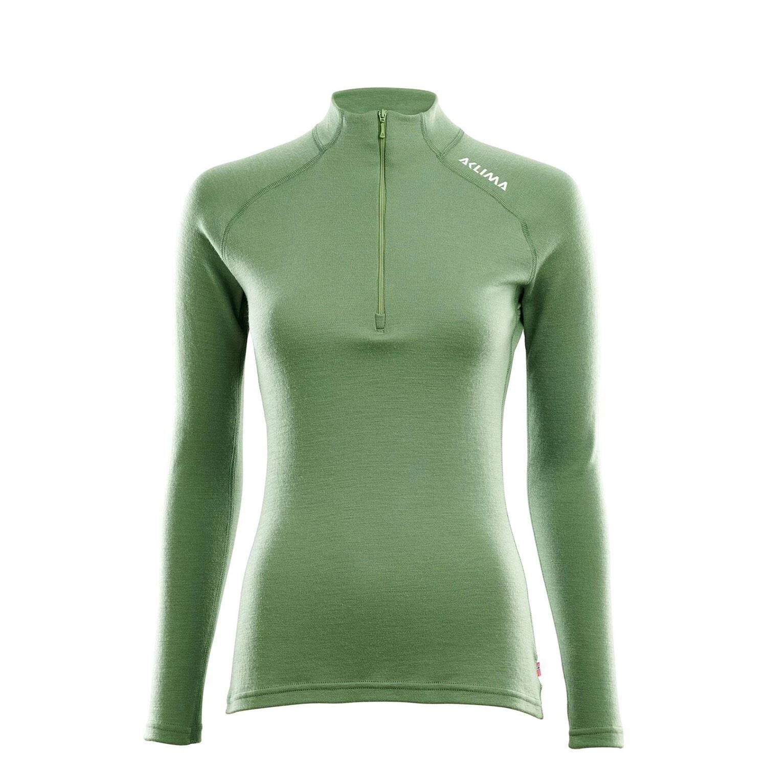 Aclima Womens Warmwool Mock Neck Shirt 4 Aclima Womens Warmwool Mock Neck Shirt - Billede 2