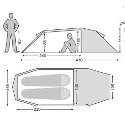 Nordisk Oppland 2 SI 9 Nordisk Oppland 2 SI -UdendørsUdstyrHub 390390014