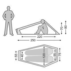 Nordisk Lofoten 2 ULW 12 Nordisk Lofoten 2 ULW -UdendørsUdstyrHub 390430015