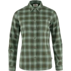 Fjällräven Fjällräven Womens Övik L/S Flannel Shirt -UdendørsUdstyrHub 401430321