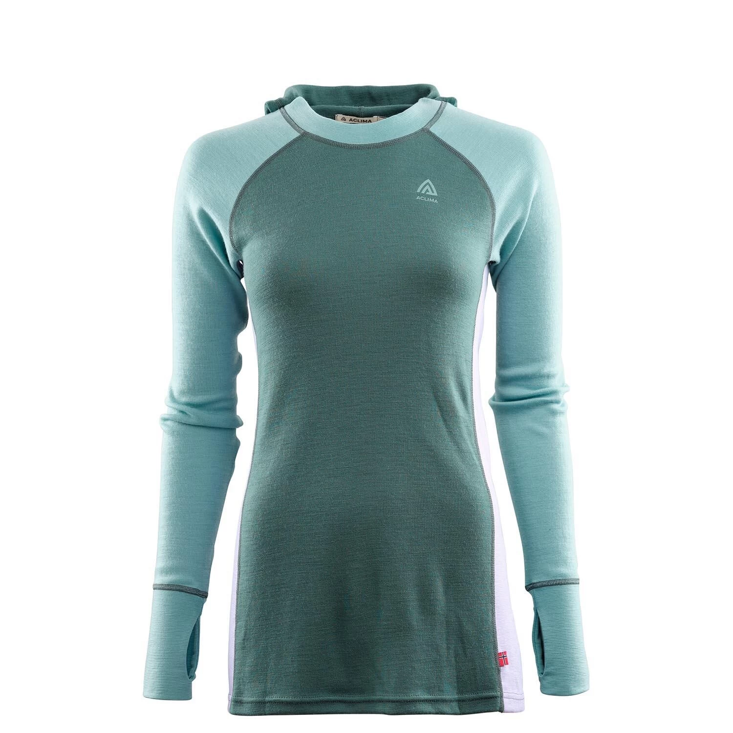 Aclima Womens WarmWool Hood Sweater 5 Aclima Womens WarmWool Hood Sweater - Billede 3