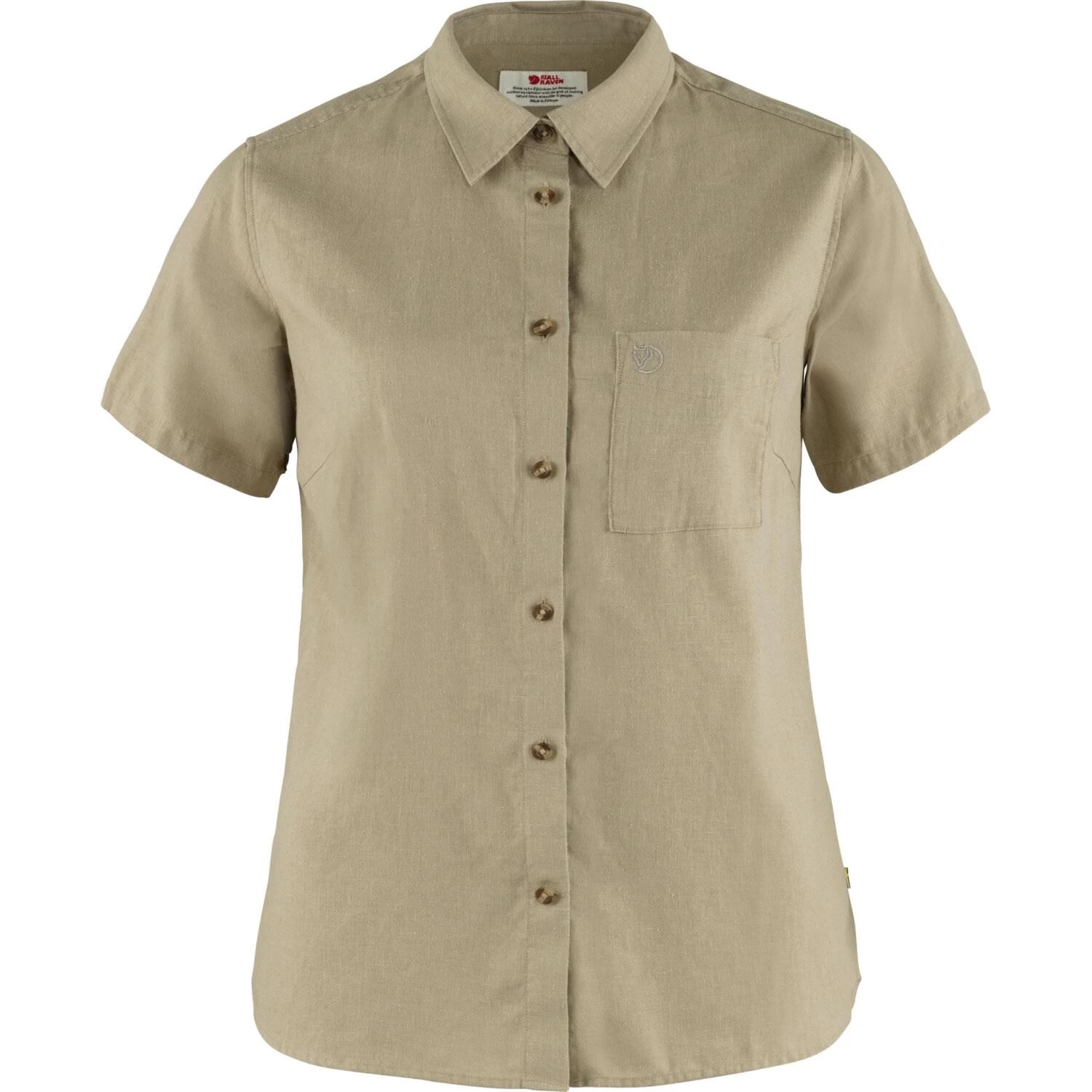 Fjällräven Fjällräven Womens Övik Travel Shirt S/S 4 Fjällräven Fjällräven Womens Övik Travel Shirt S/S - Billede 2