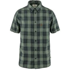 Fjällräven Fjällräven Mens Övik Travel Shirt S/S 9 Fjällräven Fjällräven Mens Övik Travel Shirt S/S -UdendørsUdstyrHub 40730026 1