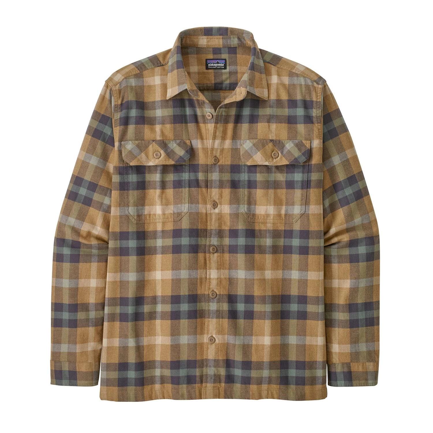 Patagonia Mens L/S Organic MW Fjord Flannel Shirt 3 Patagonia Mens L/S Organic MW Fjord Flannel Shirt