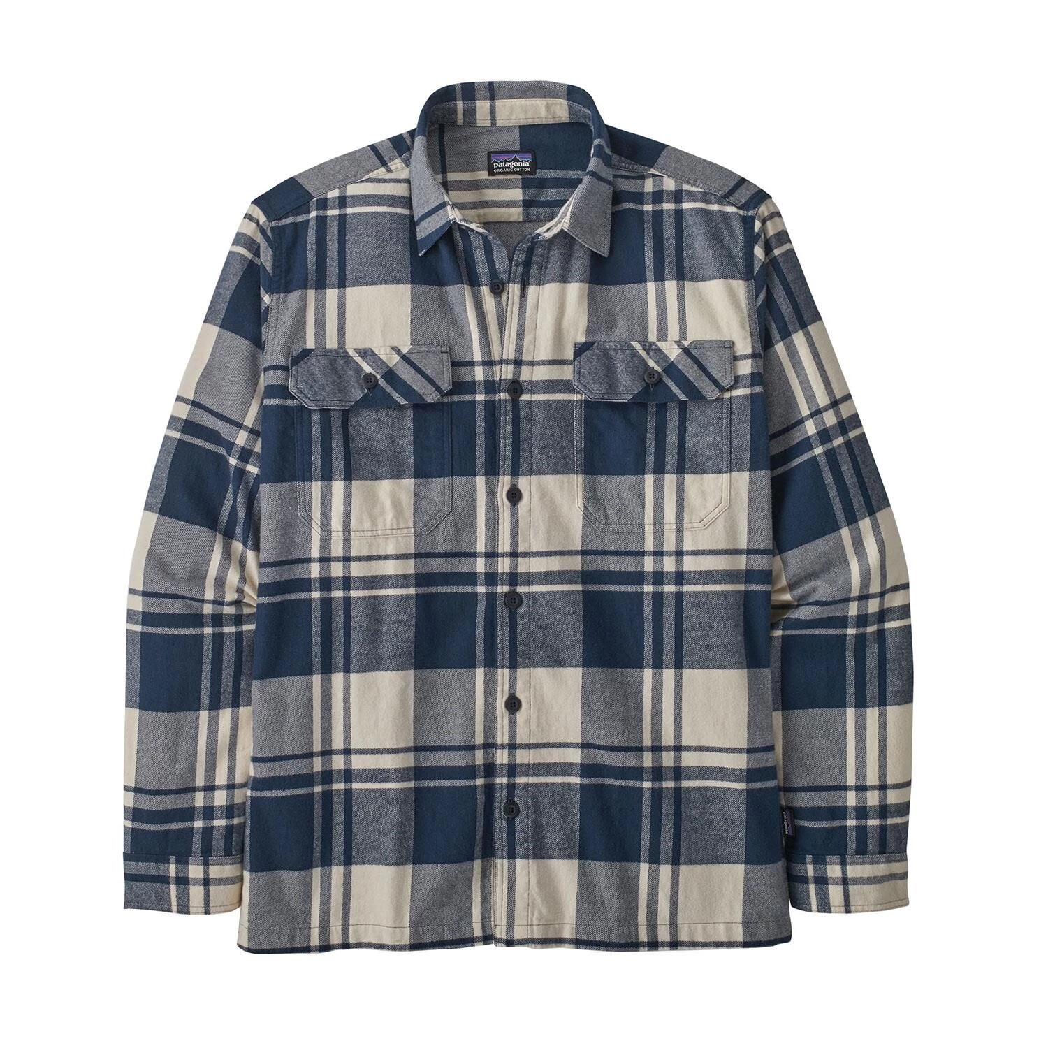 Patagonia Mens L/S Organic MW Fjord Flannel Shirt 5 Patagonia Mens L/S Organic MW Fjord Flannel Shirt - Billede 3