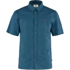 Fjällräven Fjällräven Mens Övik Lite Shirt S/S 8 Fjällräven Fjällräven Mens Övik Lite Shirt S/S -UdendørsUdstyrHub 415170131