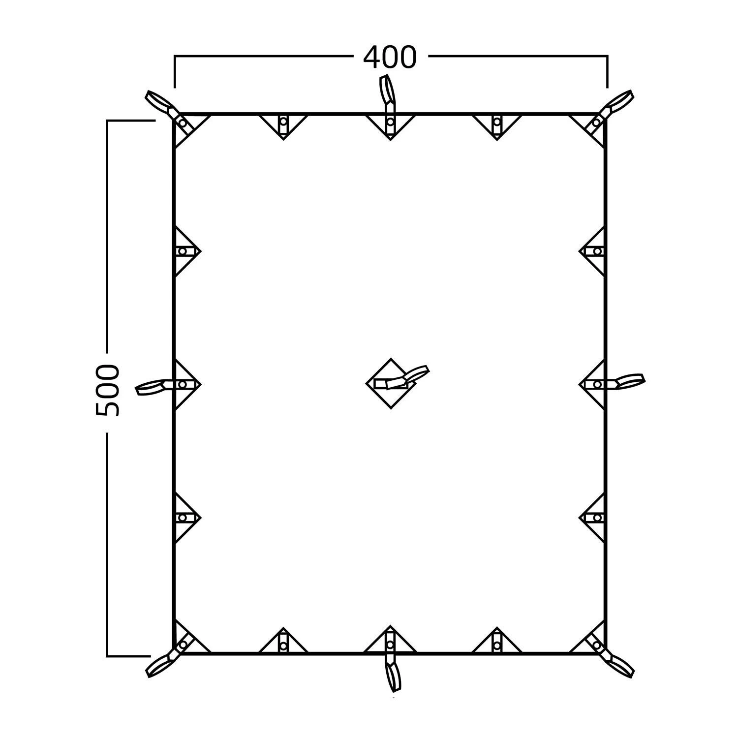 Nordisk Kari 20 Basic Cotton Tarp 5 Nordisk Kari 20 Basic Cotton Tarp - Billede 3