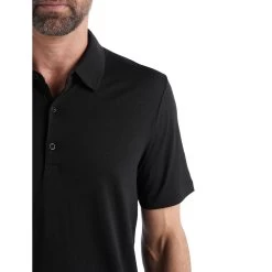 Icebreaker Mens Tech Lite II S/S Polo -UdendørsUdstyrHub 430010014