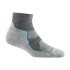 Darn Tough Womenss Light Hiker 1/4 Lightweight Cushion 2 Darn Tough Womenss Light Hiker 1/4 Lightweight Cushion -UdendørsUdstyrHub 430150011