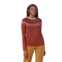 Royal Robbins Womens Westlands Fairisle Crew 6 Royal Robbins Womens Westlands Fairisle Crew -UdendørsUdstyrHub 430740012 1