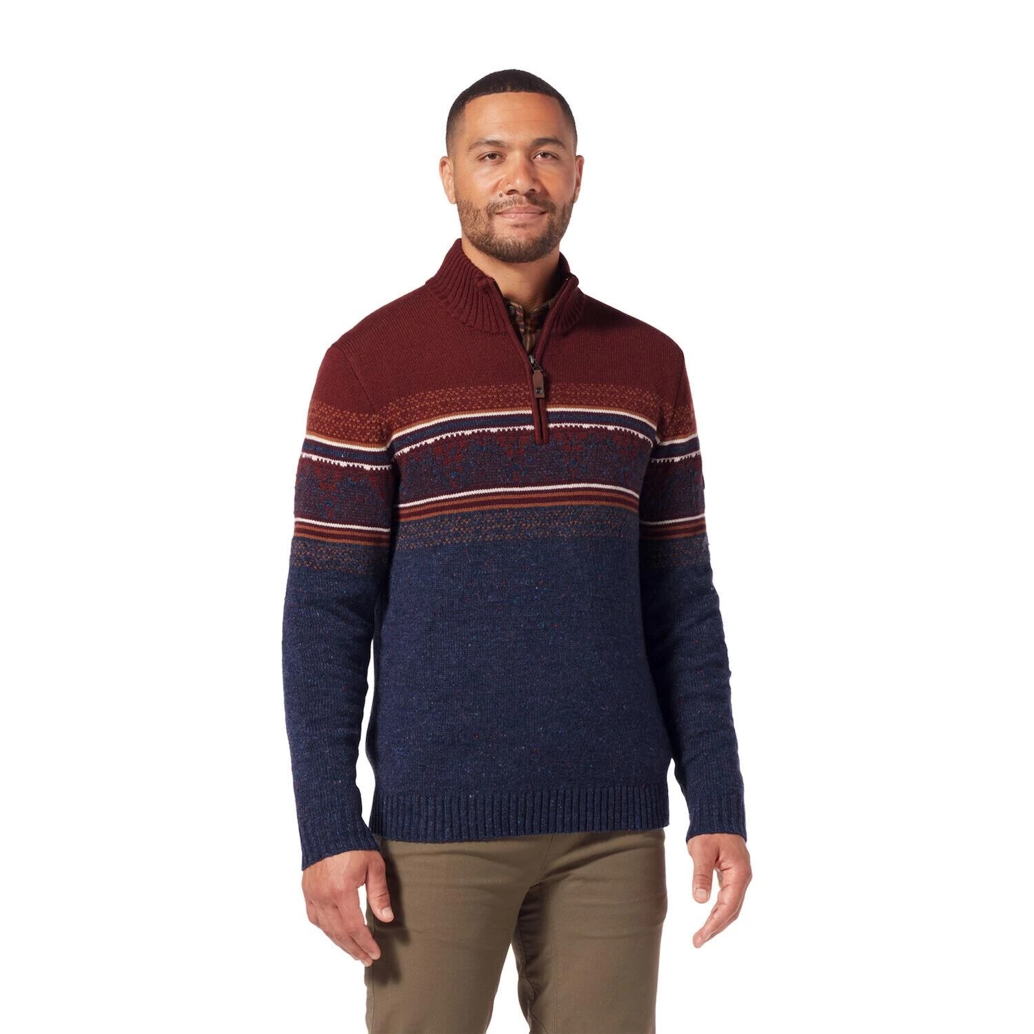 Royal Robbins Mens Sequoia 1/4 Zip Sweater 4 Royal Robbins Mens Sequoia 1/4 Zip Sweater - Billede 2