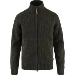 Fjällräven Fjällräven Mens Övik Zip Cardigan Knit -UdendørsUdstyrHub 431440131