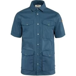 Fjällräven Fjällräven Mens Räven Shirt S/S 5 Fjällräven Fjällräven Mens Räven Shirt S/S -UdendørsUdstyrHub 43390007 1