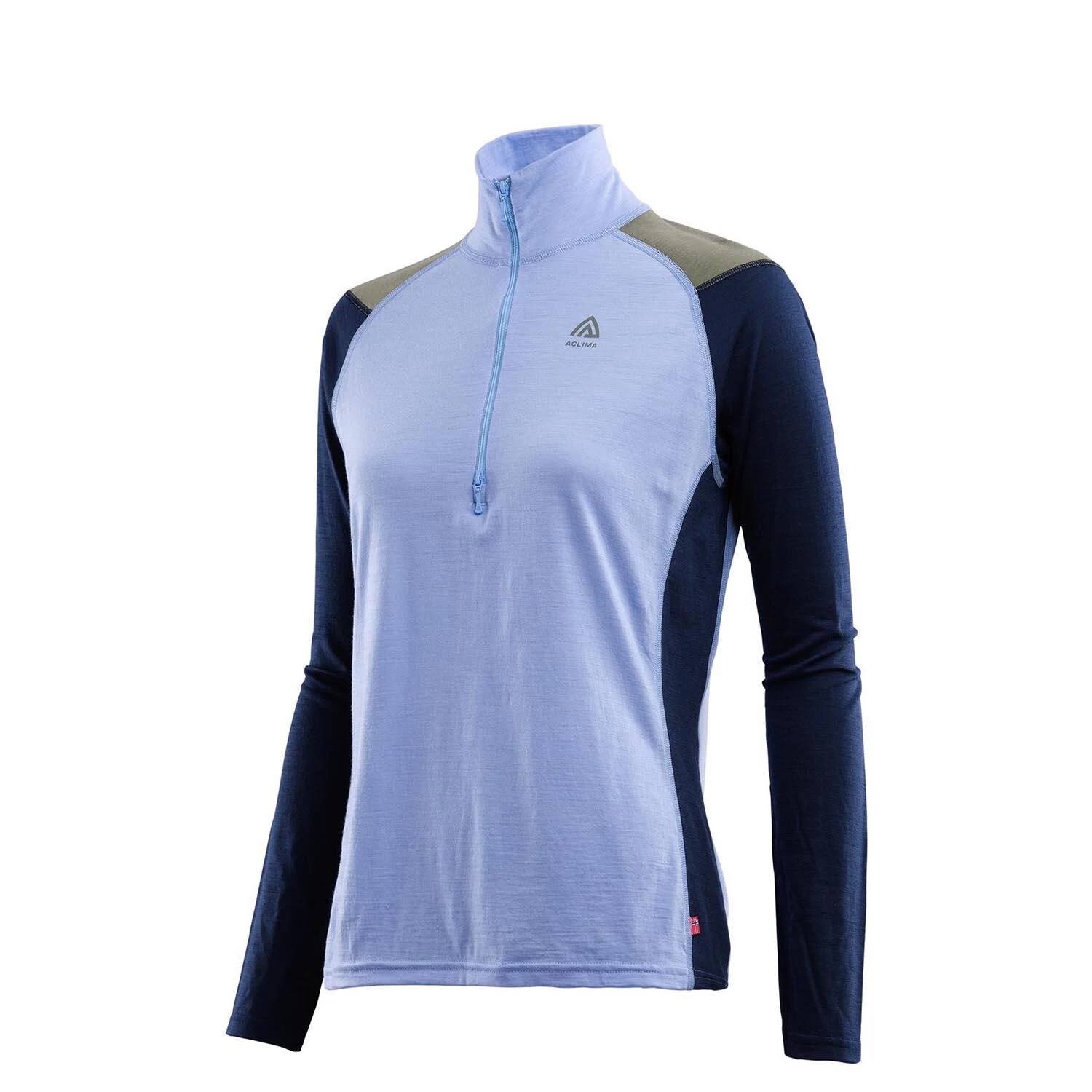 Aclima Womens LightWool Reinforced Mockneck 4 Aclima Womens LightWool Reinforced Mockneck - Billede 2