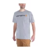 Carhartt Mens Core Logo T-shirt S/S 2 Carhartt Mens Core Logo T-shirt S/S -UdendørsUdstyrHub 43525005 1
