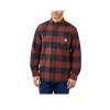 Carhartt Mens MW Flannel L/S Plaid Shirt 2 Carhartt Mens MW Flannel L/S Plaid Shirt -UdendørsUdstyrHub 43527001 1