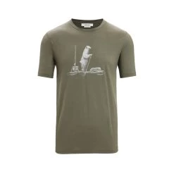 Icebreaker Mens Tech Lite II S/S Tee Polar Paddle