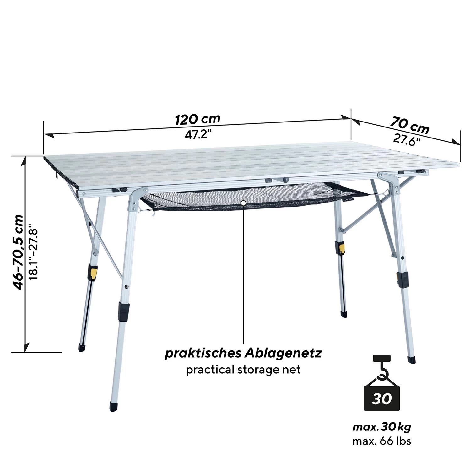 UQUIP Variety L Adjustable Table 5 UQUIP Variety L Adjustable Table - Billede 3