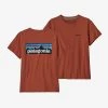 Patagonia Womens P-6 Logo Responsibili-tee 2 Patagonia Womens P-6 Logo Responsibili-tee -UdendørsUdstyrHub 44029001 1