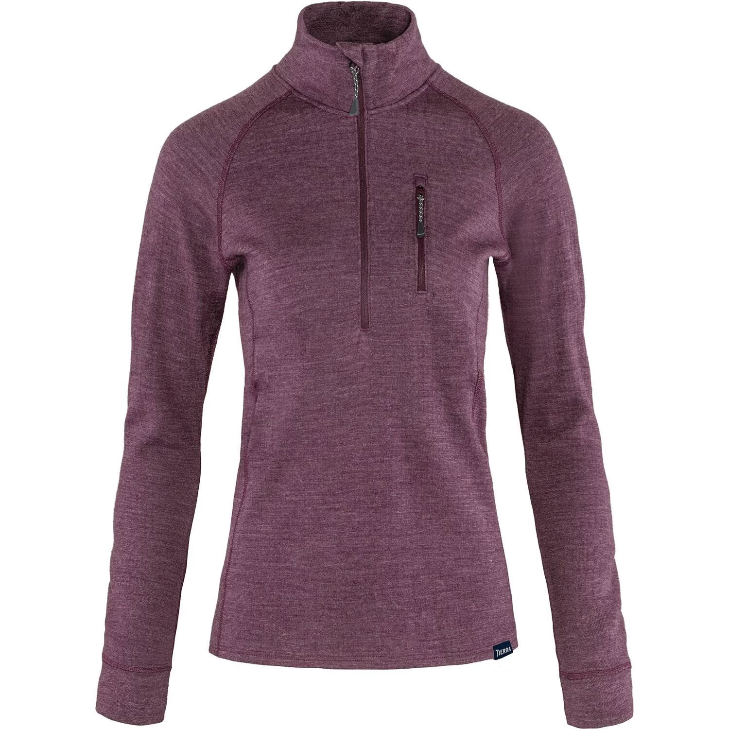 Tierra Womens Templet Midlayer Q-Zip 4 Tierra Womens Templet Midlayer Q-Zip - Billede 2