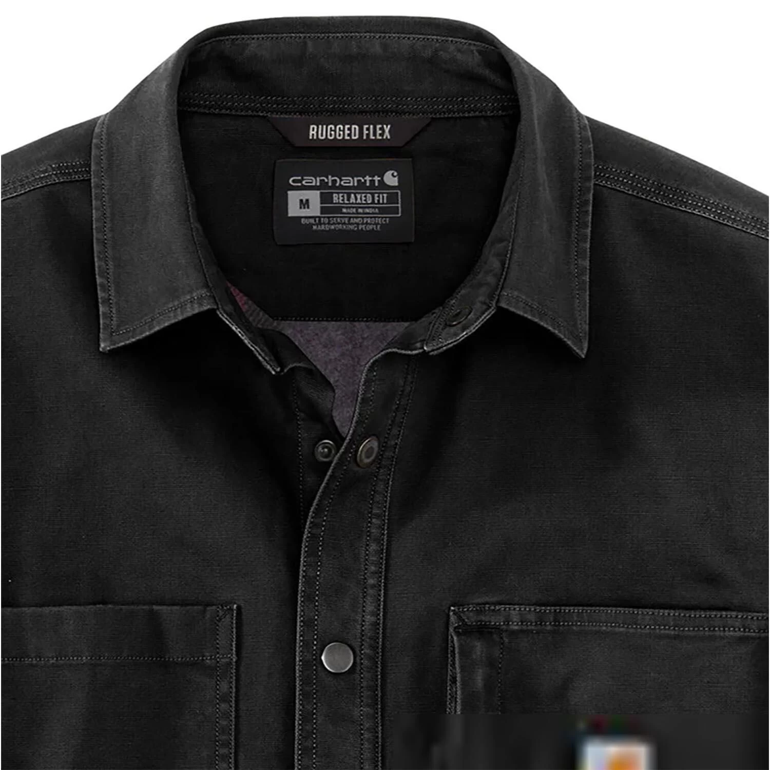 Carhartt Mens Fleece Snap Front Shirt Jacket 3 Carhartt Mens Fleece Snap Front Shirt Jacket