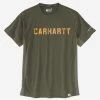 Carhartt M Force Flex Block Logo T S/S 1 Carhartt M Force Flex Block Logo T S/S -UdendørsUdstyrHub 44605001 1