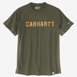 Carhartt M Force Flex Block Logo T S/S