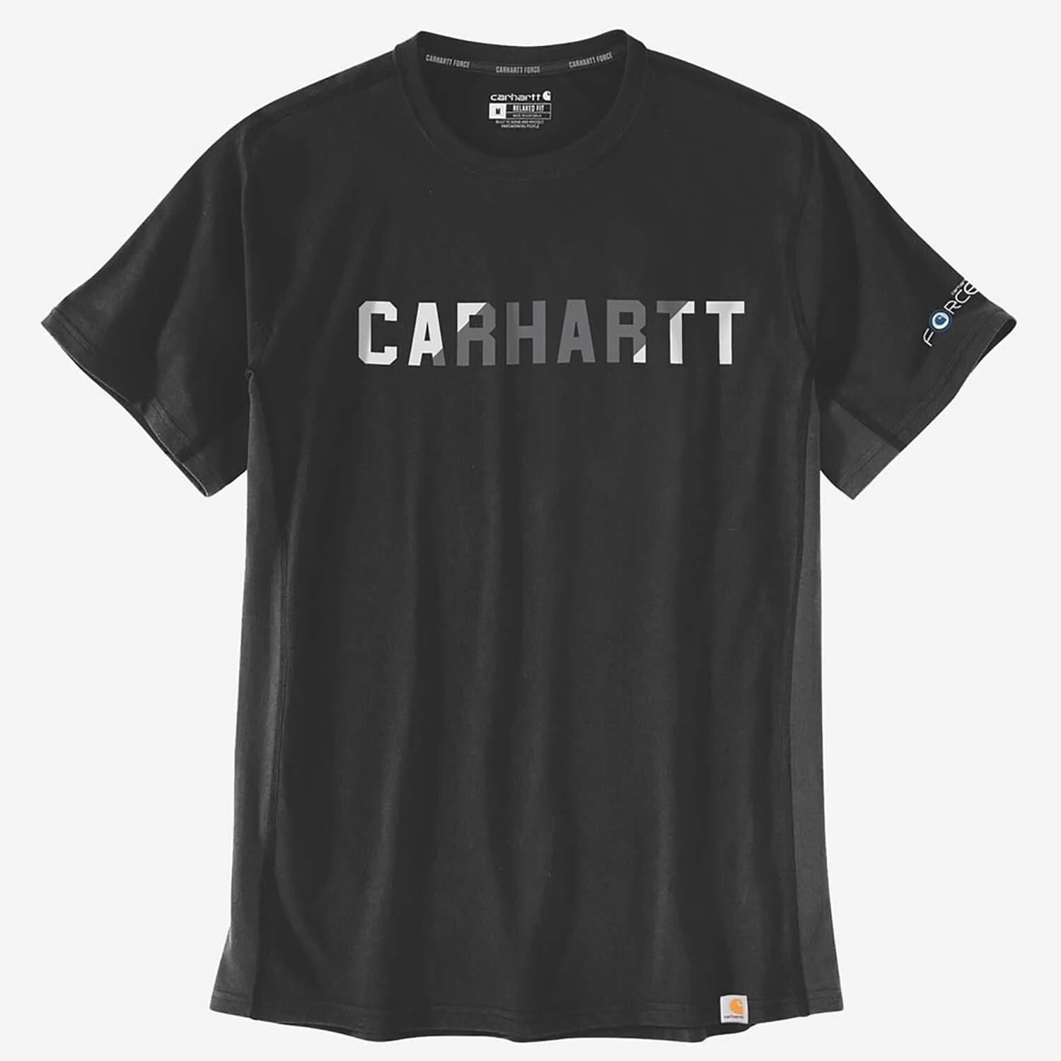 Carhartt M Force Flex Block Logo T S/S 4 Carhartt M Force Flex Block Logo T S/S - Billede 2